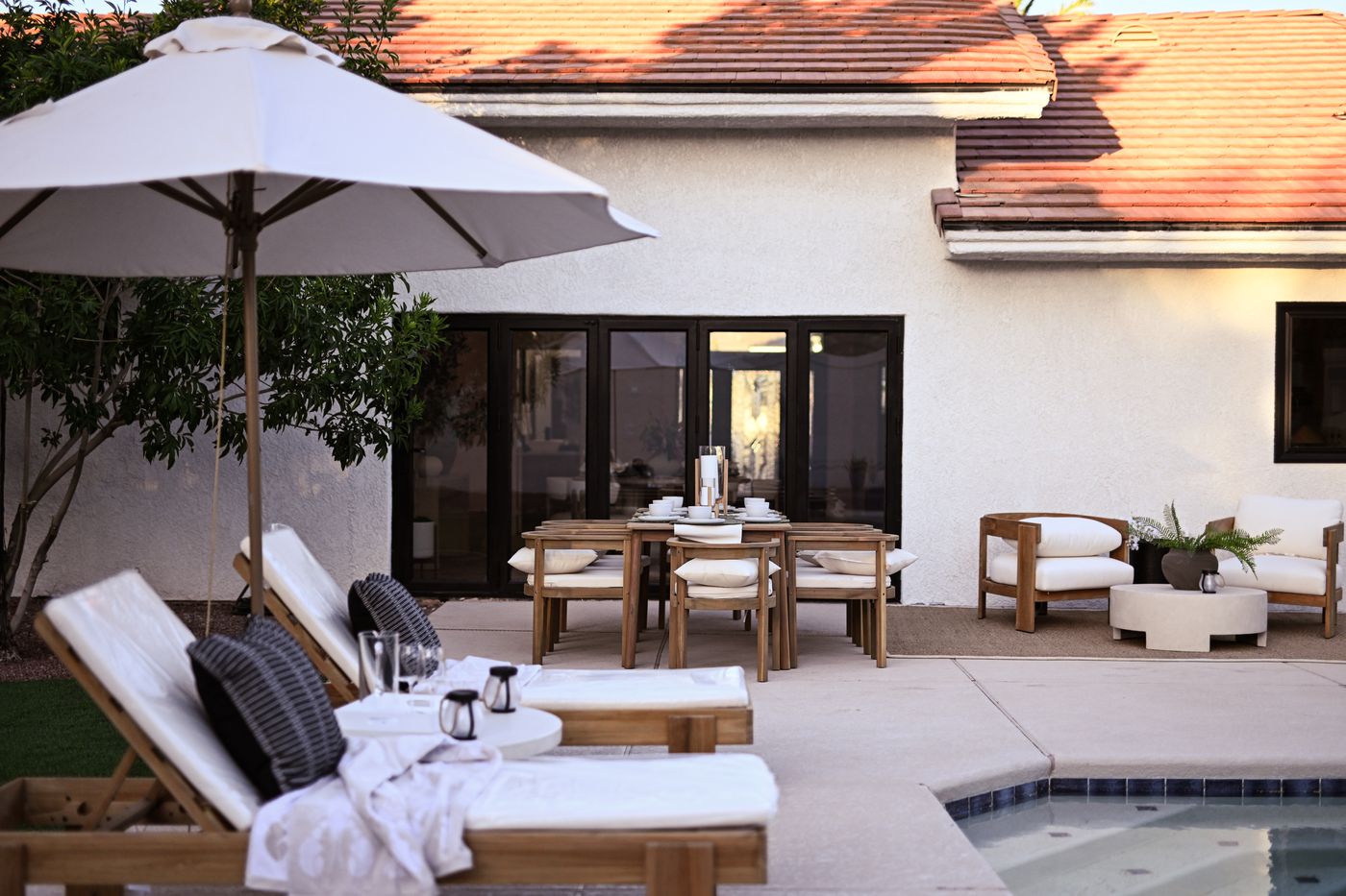 Poolside Patio