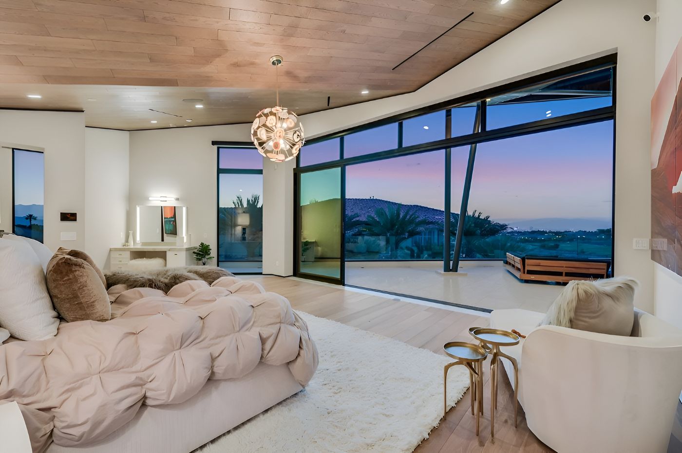 Primary Suite at Dusk
